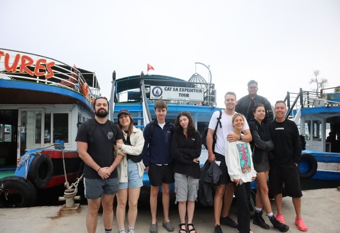 2 DAYS 1 NIGHT</br> LAN HA BAY SMALL CRUISE