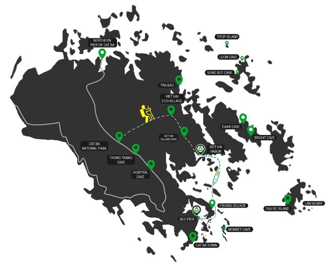 FULL DAY :CAT BA - VIET HAI VILLAGE