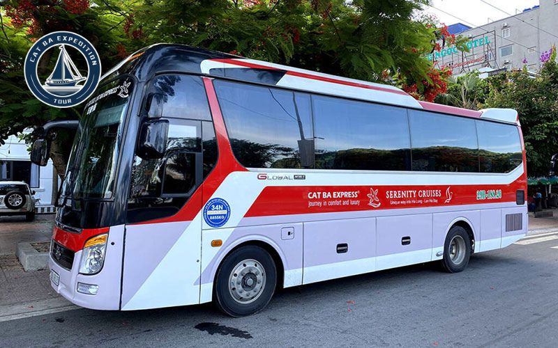 Bus to Cat Ba
