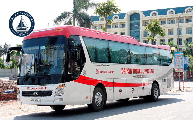 Bus Hanoi to Cat Ba