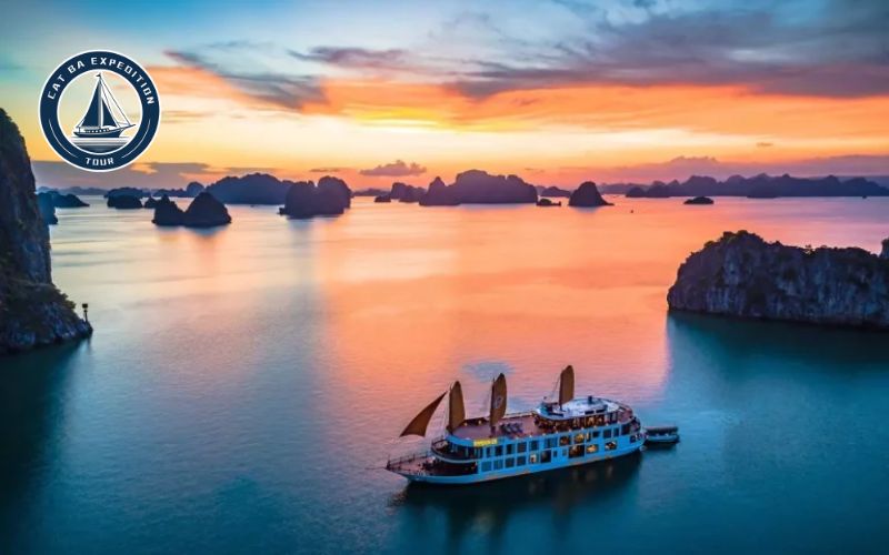 Lan Ha Bay Cruise at Sunset