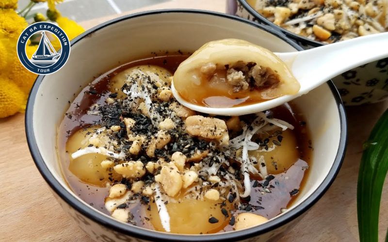 Warm Glutinous Rice Balls in Ginger Syrup