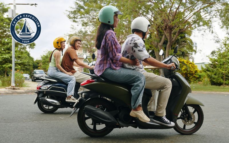 Rent a Motorbike at 135 Tung Dinh Street
