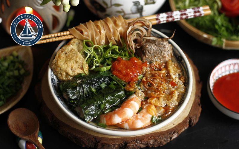 Crab noodle soup