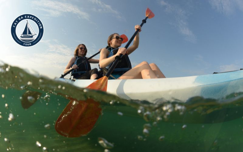 Kayaking Cat Ba Island March